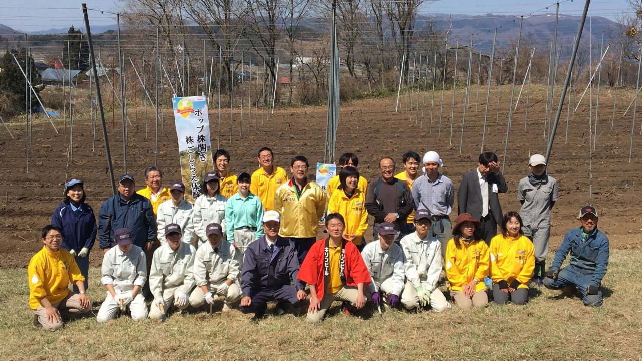ホップの里からビールの里へ 遠野の高校生が紡ぐ、日本産ホップの未来!