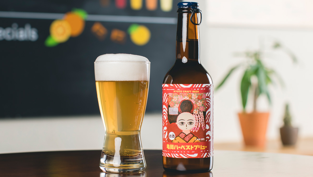 京都・一乗寺ブリュワリーの亀岡産麦芽＆ホップ使用フレッシュホップビール！